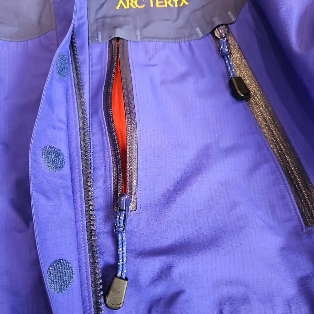 Women's 1998 Arc'teryx Theta AR Too Blue Goretex Rare Sz S - Picture 6 of 12